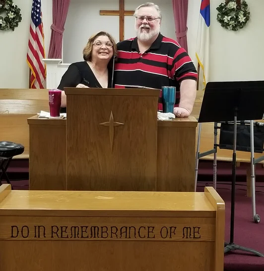 Pastor Rick and his wife